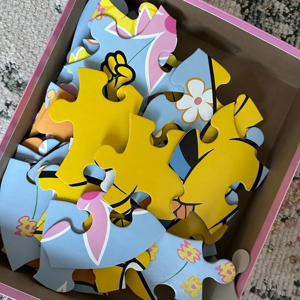 Vintage 90s Looney Tunes Tweety Bird Puzzle 3 FOOT Tall Life Size Puzzle Age 4-8